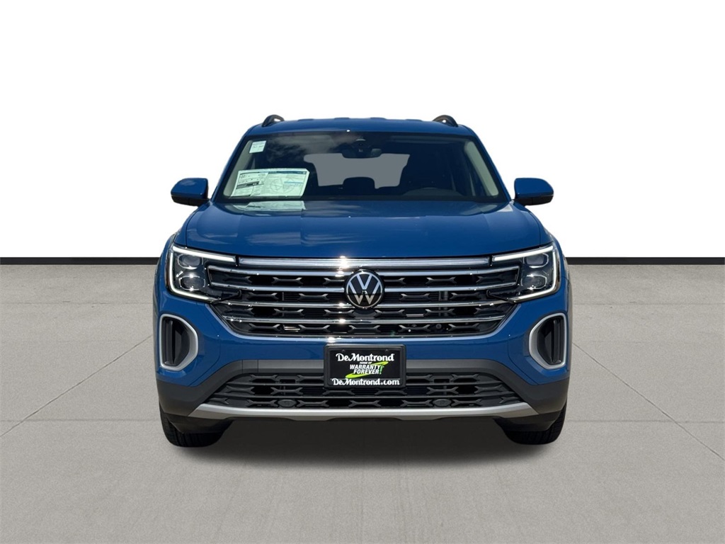2025 Volkswagen Atlas 2.0T SE Blue at DeMontrond Auto Country