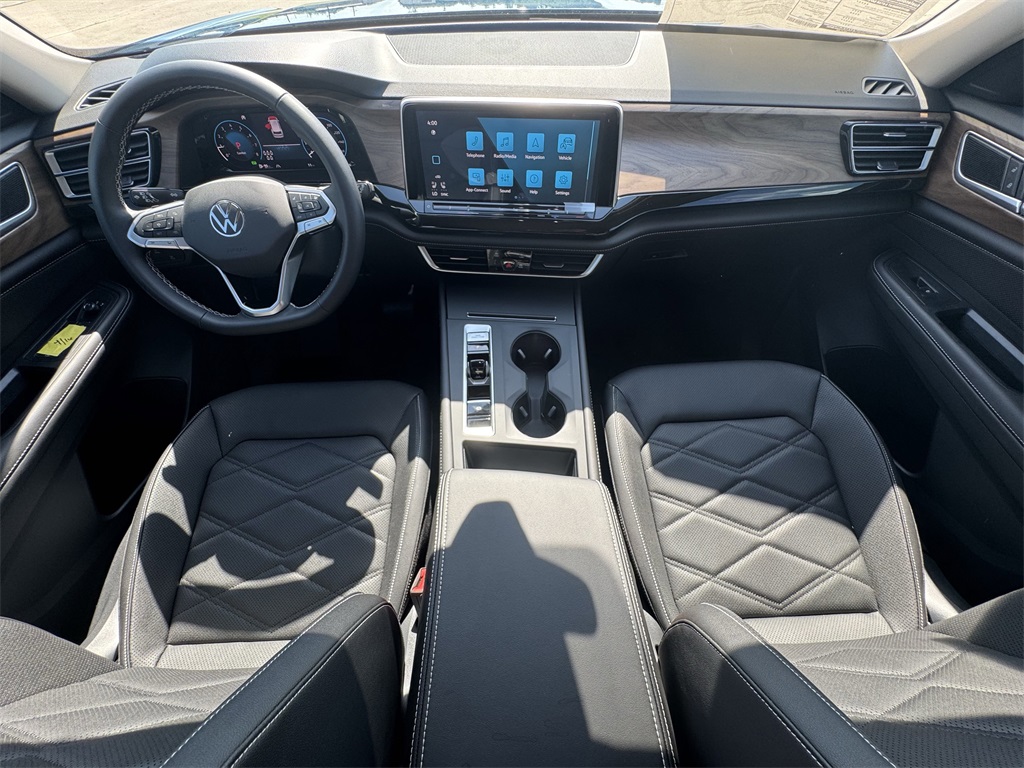 2025 Volkswagen Atlas 2.0T SE Blue at DeMontrond Auto Country