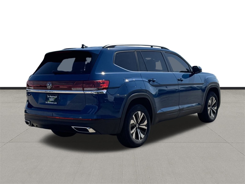 2025 Volkswagen Atlas 2.0T SE Blue at DeMontrond Auto Country