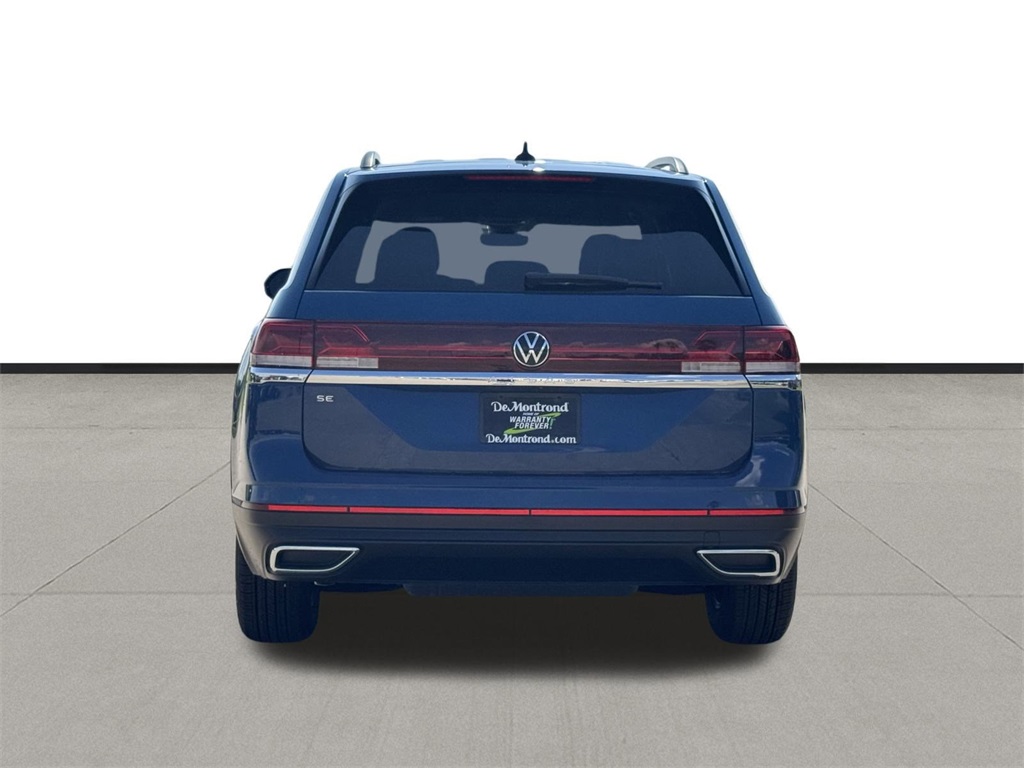 2025 Volkswagen Atlas 2.0T SE Blue at DeMontrond Auto Country