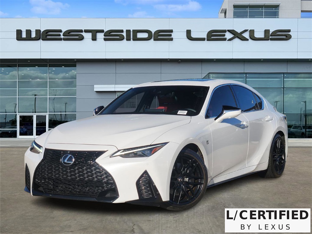 2023 Lexus IS 350 F SPORT White at Westside Lexus
