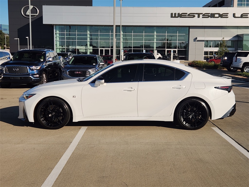 2023 Lexus IS 350 F SPORT White at Westside Lexus