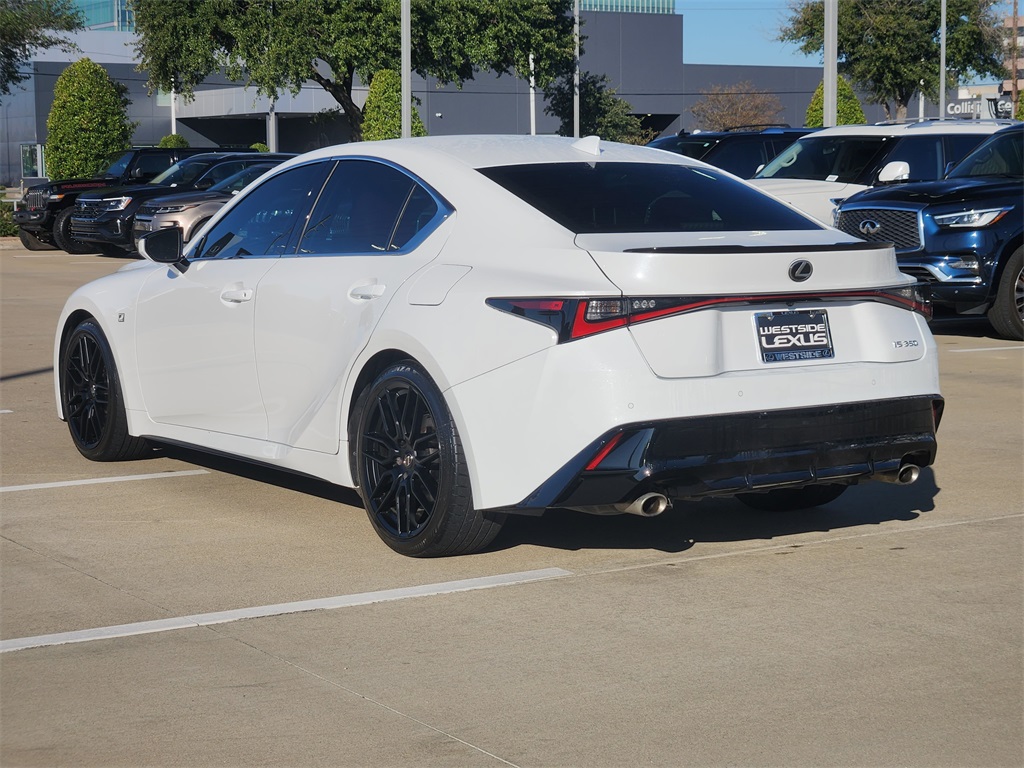 2023 Lexus IS 350 F SPORT White at Westside Lexus