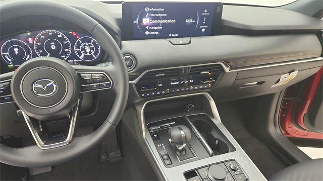 2026 Mazda CX-90 PHEV Premium Plus Red at Parkway Family Mazda