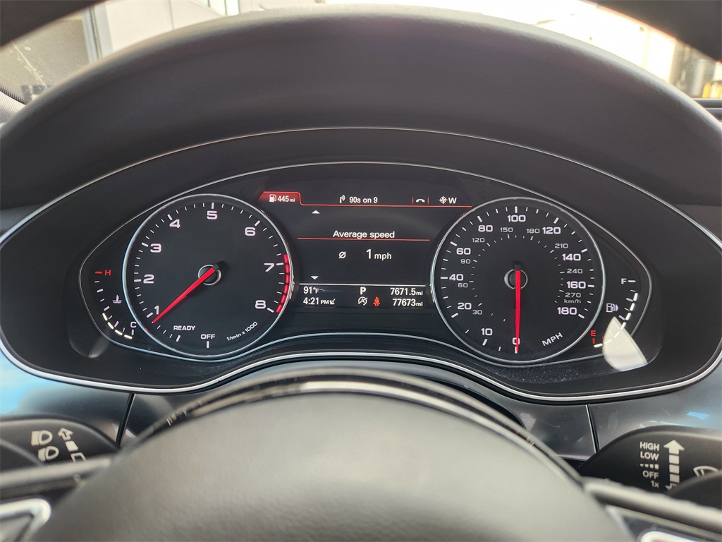 2018 Audi A6 2.0T Blue at DeMontrond Automotive Group