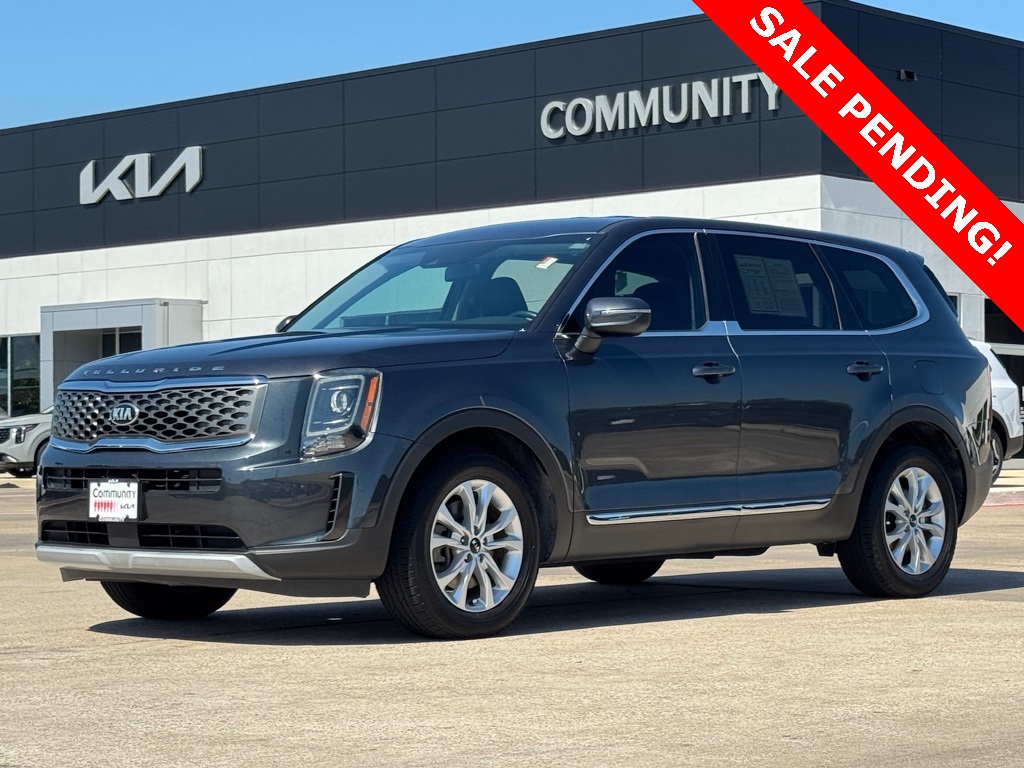 2021 Kia Telluride LX Gray at Shottenkirk Kia Fort Bend