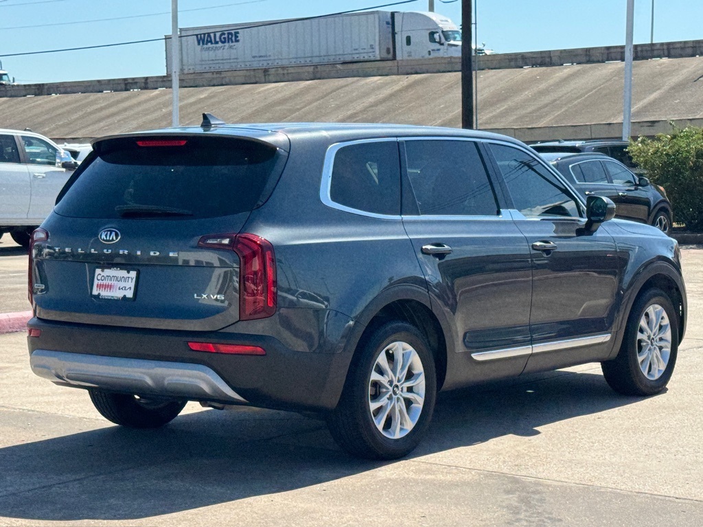 2021 Kia Telluride LX Gray at Shottenkirk Kia Fort Bend