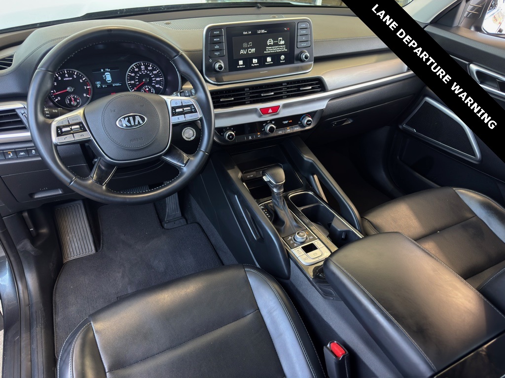 2021 Kia Telluride LX Gray at Shottenkirk Kia Fort Bend