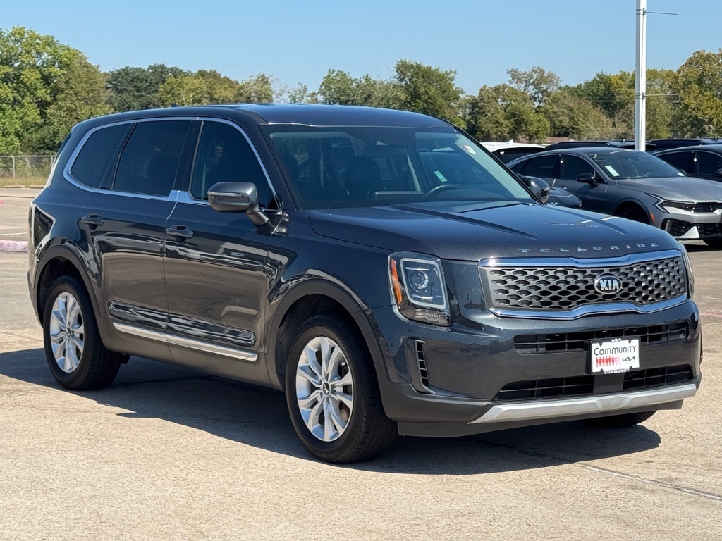 2021 Kia Telluride LX Gray at Shottenkirk Kia Fort Bend