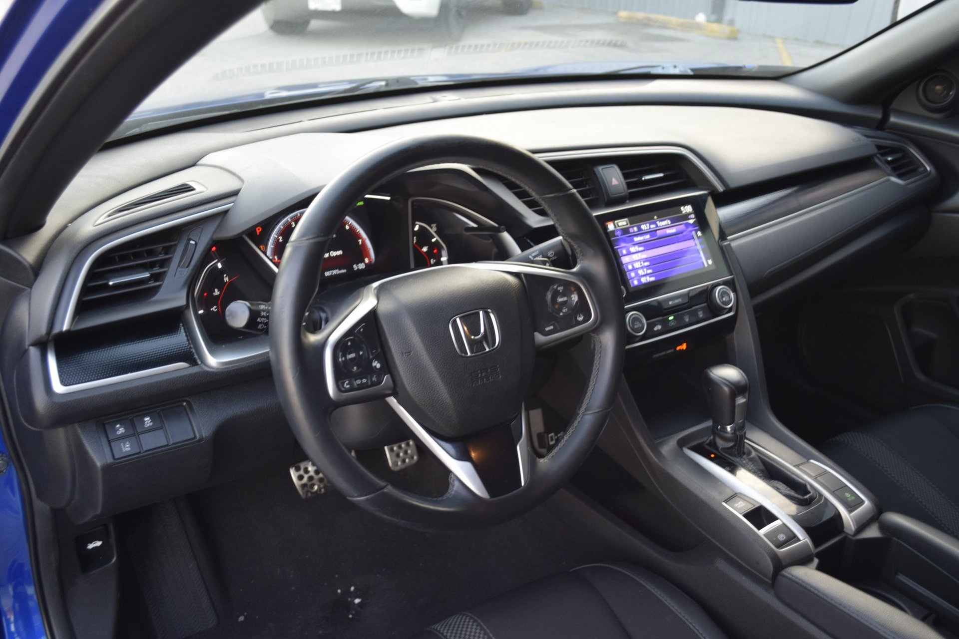 2021 Honda Civic Sport Blue at Emmons Autoplex