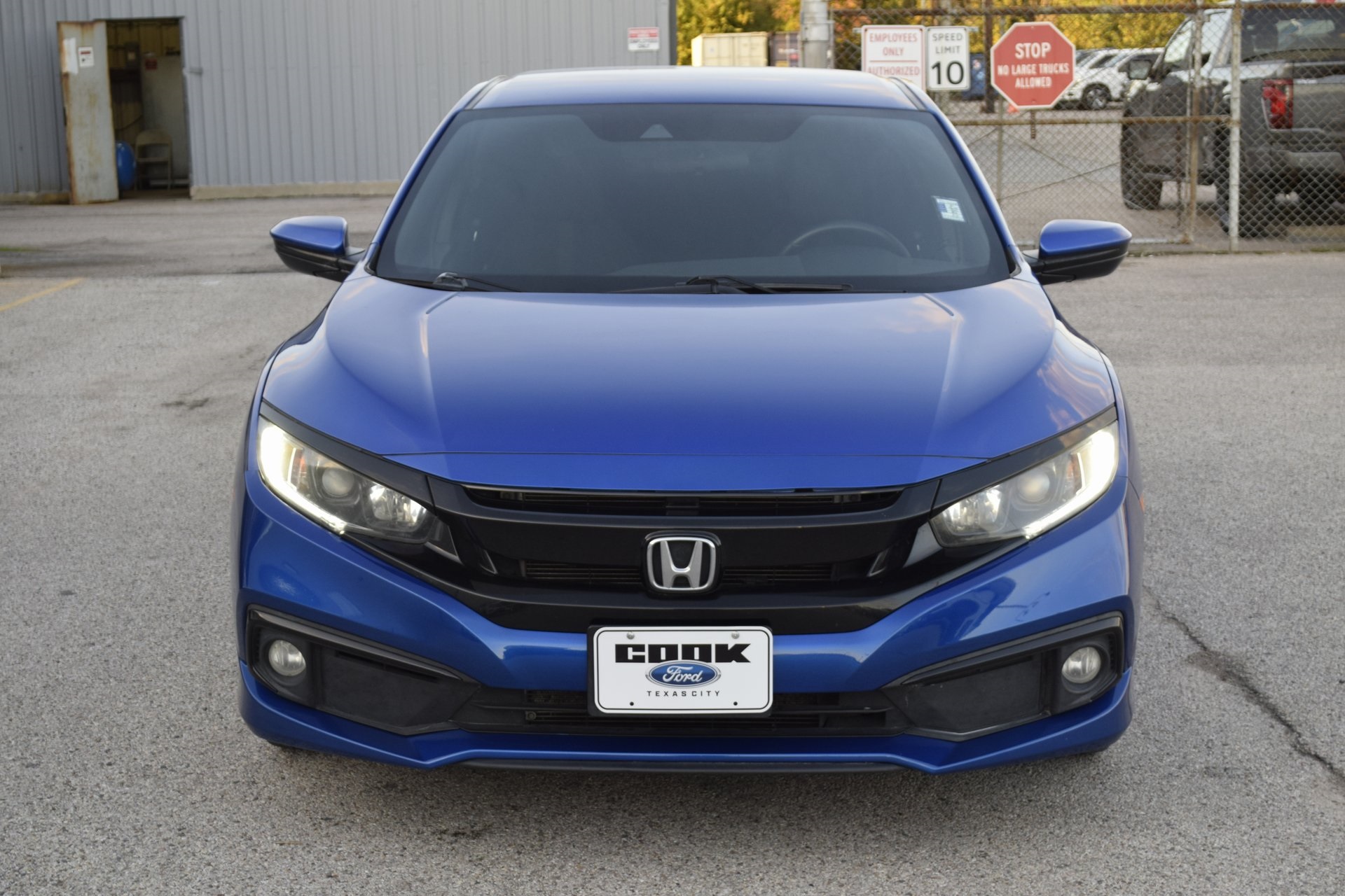 2021 Honda Civic Sport Blue at Emmons Autoplex