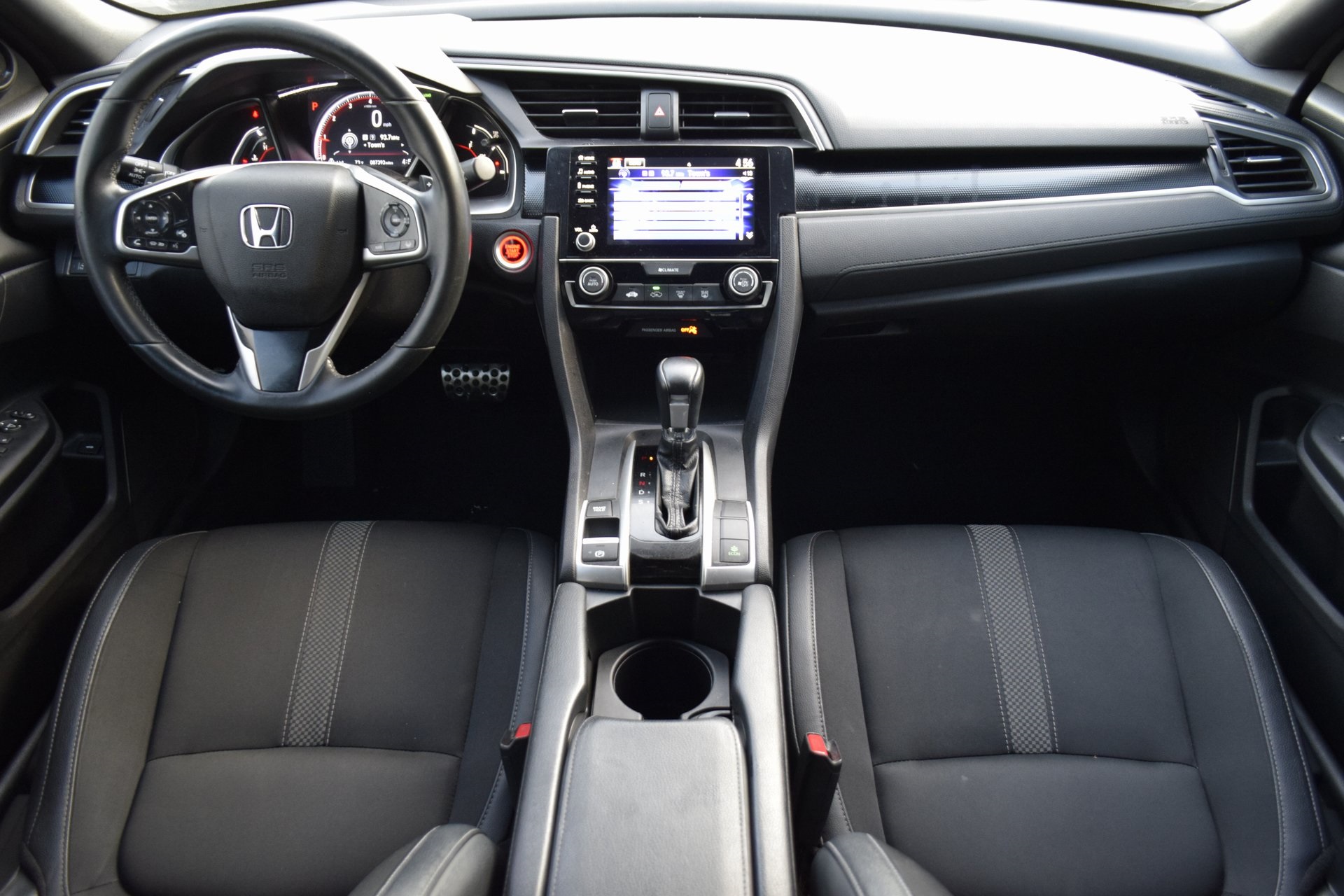 2021 Honda Civic Sport Blue at Emmons Autoplex