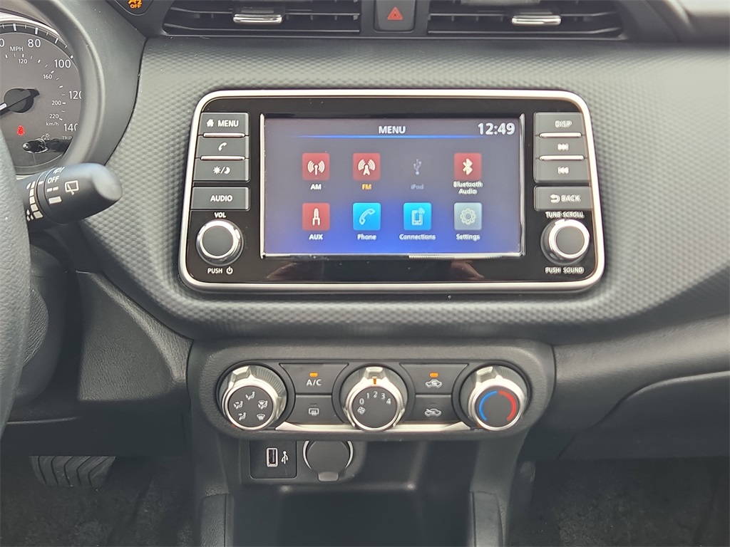 2024 Nissan Kicks S White at Emmons Autoplex