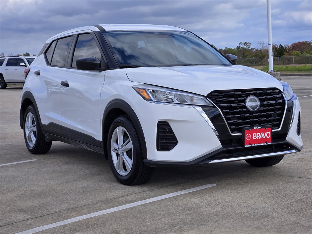 2024 Nissan Kicks S White at Emmons Autoplex