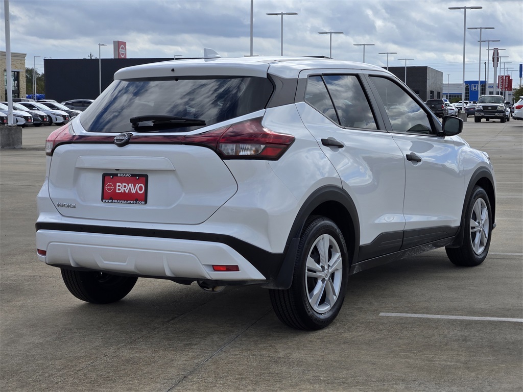 2024 Nissan Kicks S White at Emmons Autoplex