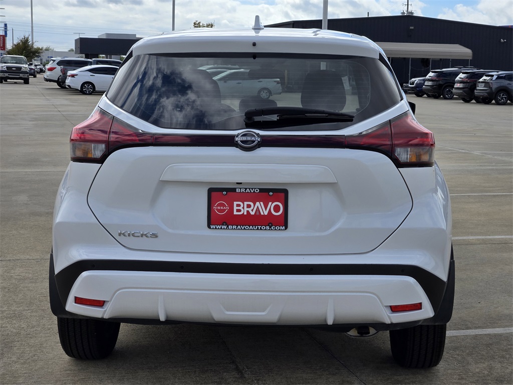 2024 Nissan Kicks S White at Emmons Autoplex
