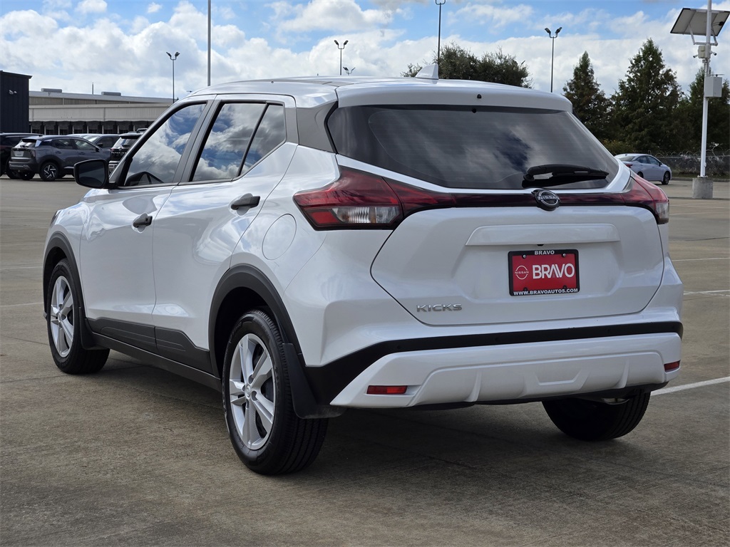 2024 Nissan Kicks S White at Emmons Autoplex