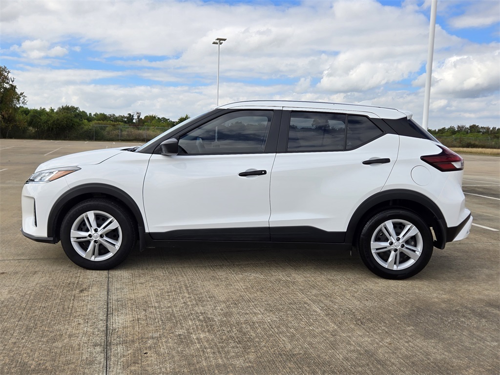 2024 Nissan Kicks S White at Emmons Autoplex
