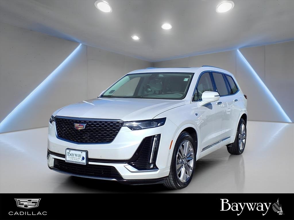 2024 Cadillac XT6 Premium Luxury White at Tom Peacock Cadillac