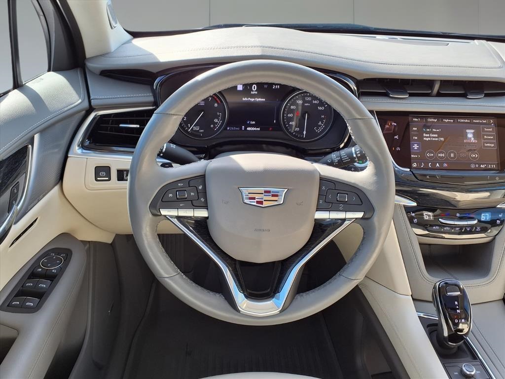 2024 Cadillac XT6 Premium Luxury White at Tom Peacock Cadillac