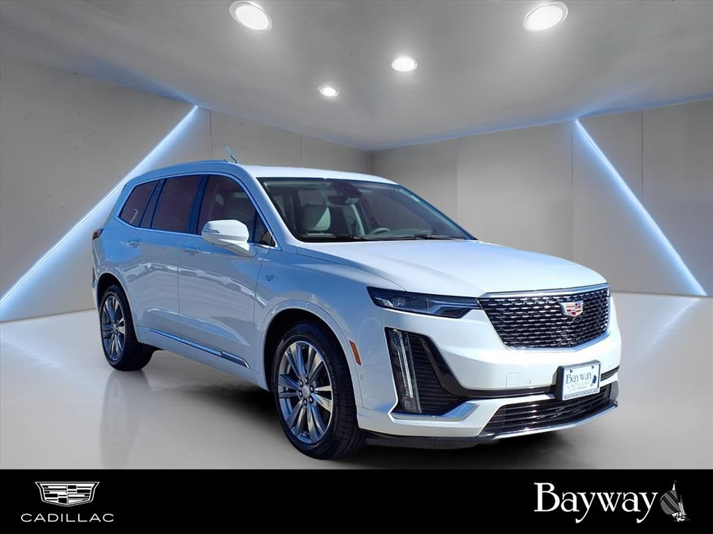 2024 Cadillac XT6 Premium Luxury White at Tom Peacock Cadillac