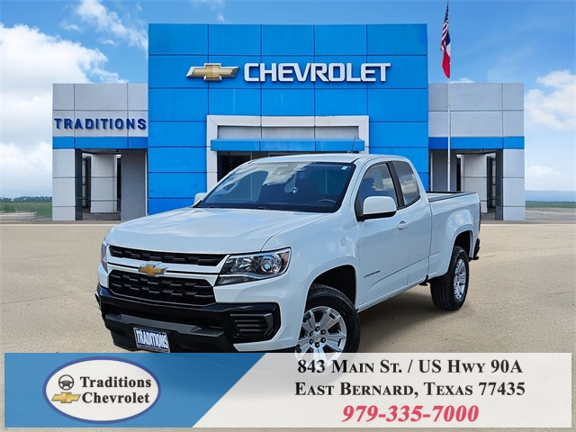 2021 Chevrolet Colorado LT White at Cook Ford