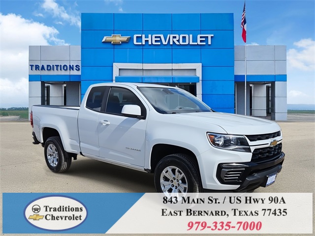 2021 Chevrolet Colorado LT White at Cook Ford