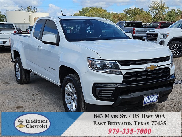 2021 Chevrolet Colorado LT White at Cook Ford