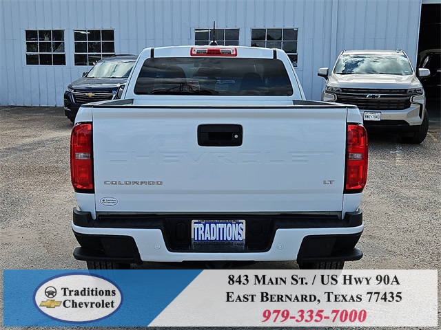 2021 Chevrolet Colorado LT White at Cook Ford