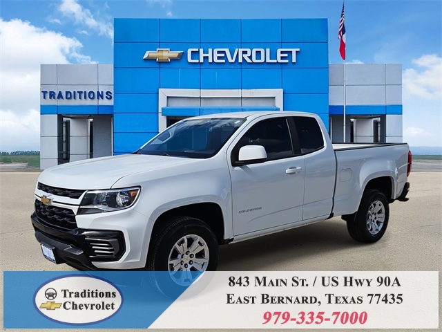 2021 Chevrolet Colorado LT White at Cook Ford