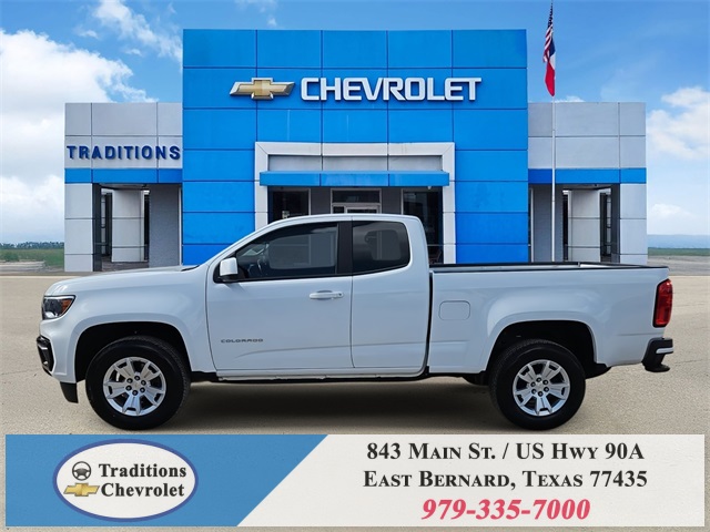 2021 Chevrolet Colorado LT White at Cook Ford