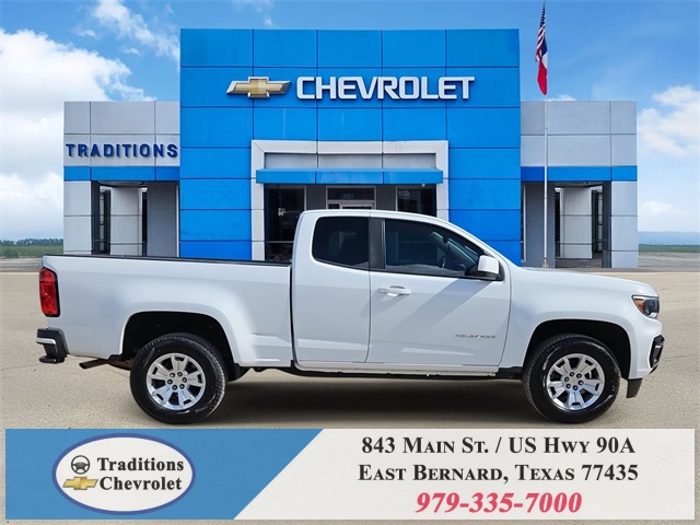 2021 Chevrolet Colorado LT White at Cook Ford