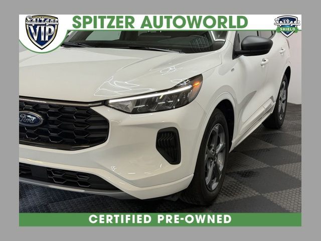 White Metallic 2024 Ford Escape SUV / Crossover Front-Wheel Drive 8-Speed Automatic