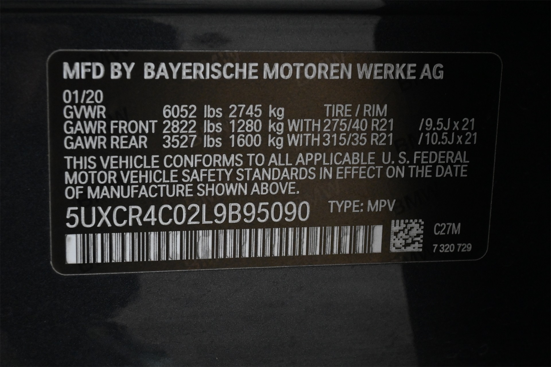 2020 BMW X5 sDrive40i Gray at Bayway Cadillac Southwest