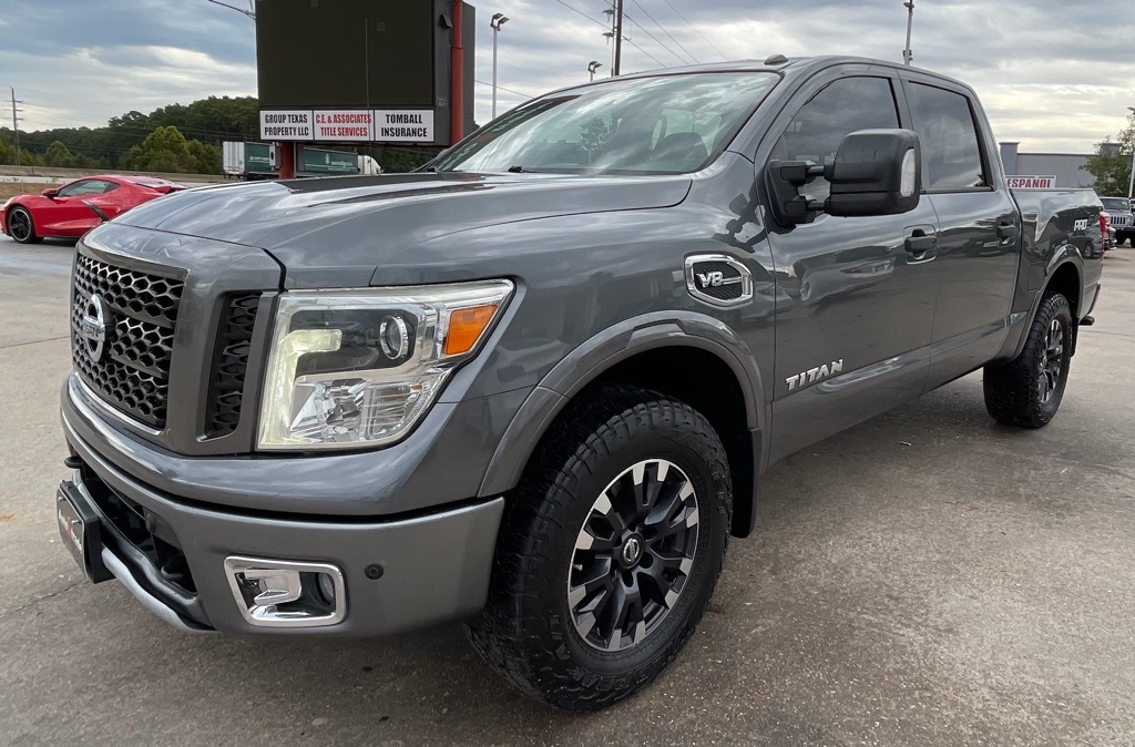 2017 Nissan Titan PRO-4X Gray at Emmons Autoplex