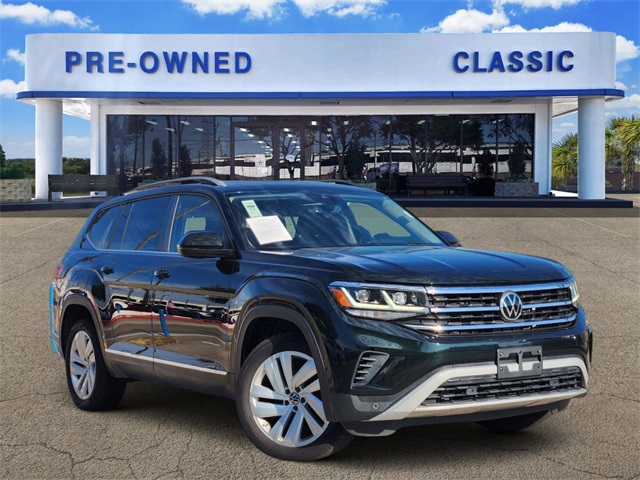 2021 Volkswagen Atlas SEL Green at Westside Lexus