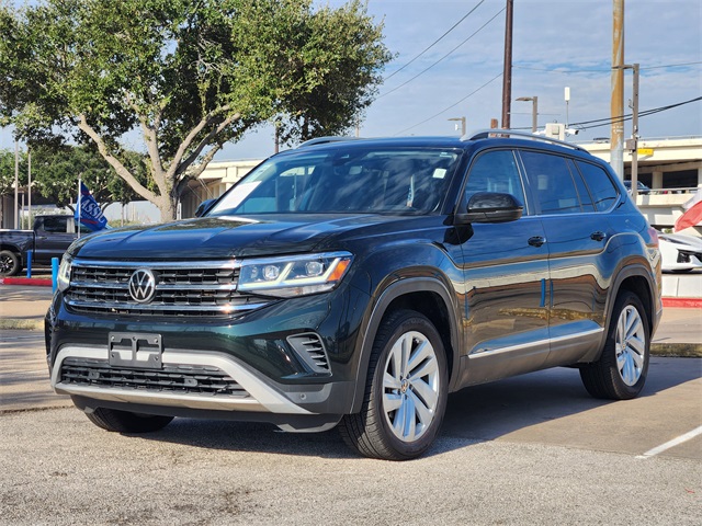 2021 Volkswagen Atlas SEL Green at Westside Lexus