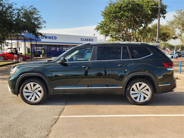 2021 Volkswagen Atlas SEL Green at Westside Lexus