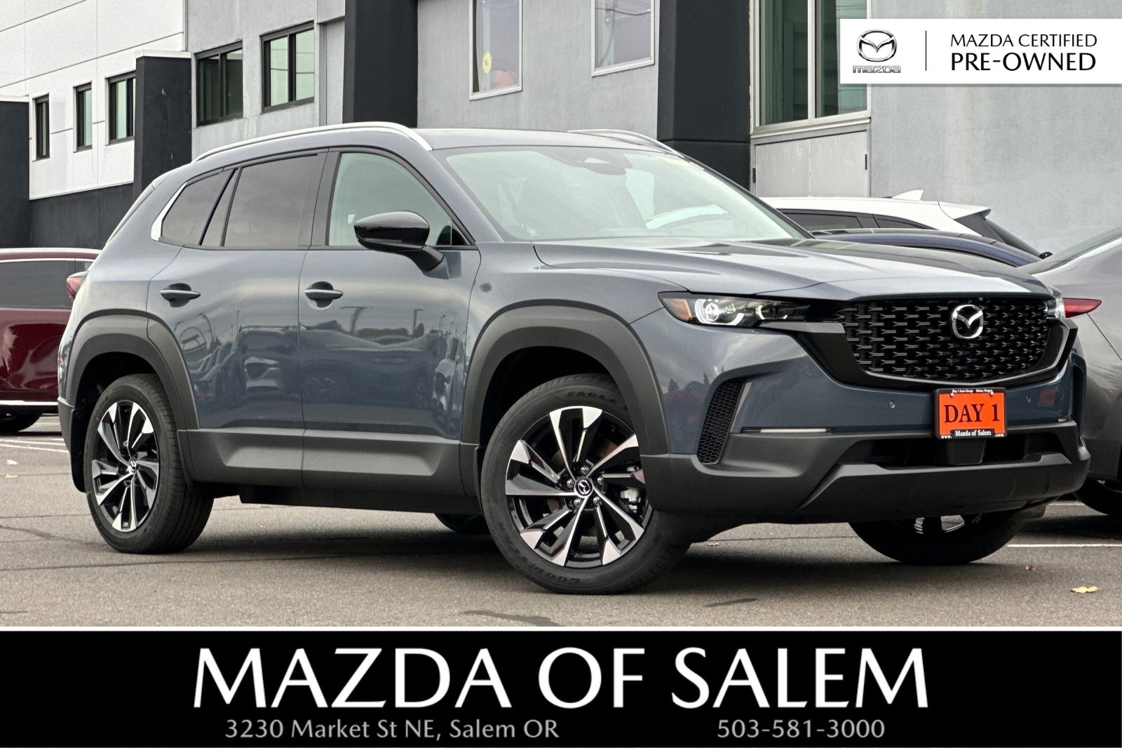 Gray Metallic 2026 Mazda CX-50 SUV / Crossover All-Wheel Drive Continuously Variable Transmission