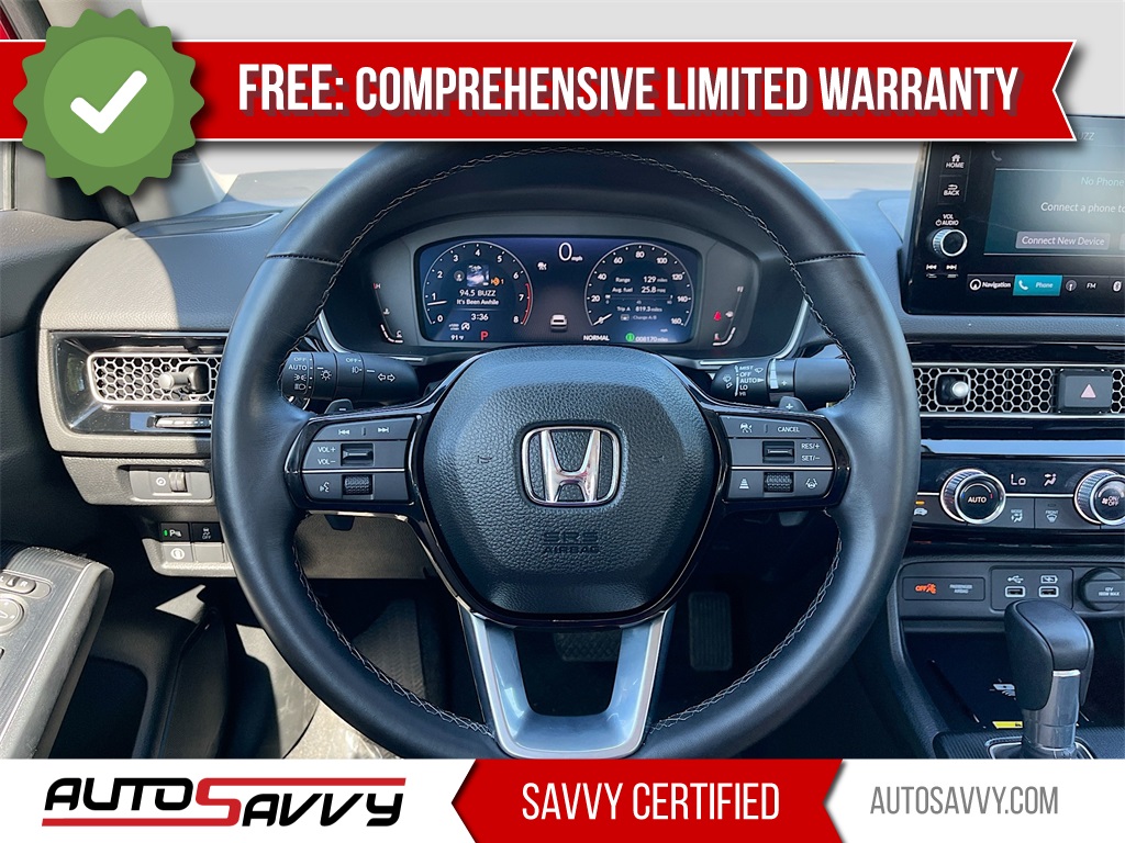 2024 Honda Civic Touring Red at South Houston Nissan