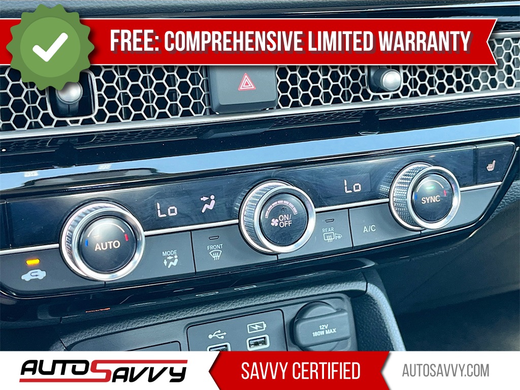 2024 Honda Civic Touring Red at South Houston Nissan