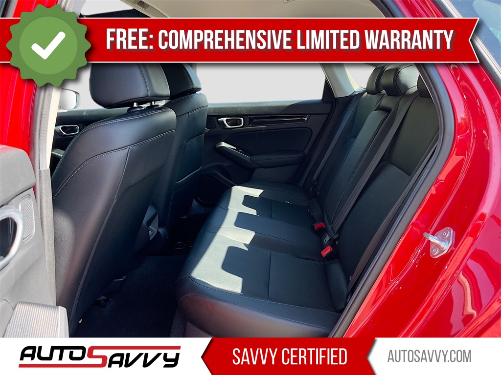 2024 Honda Civic Touring Red at South Houston Nissan