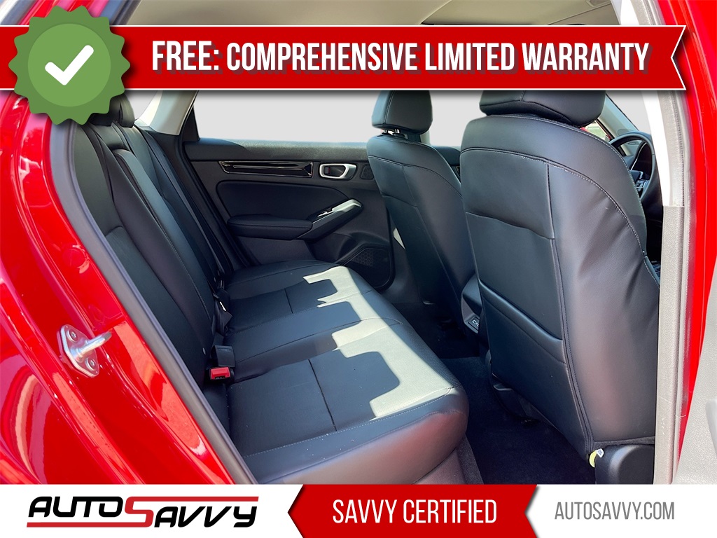 2024 Honda Civic Touring Red at South Houston Nissan