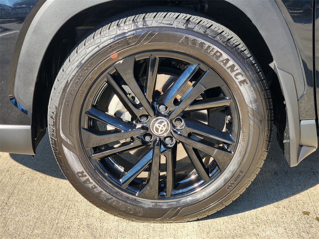 2024 Toyota Corolla Cross Hybrid Nightshade Black at Classic Chevrolet Galveston