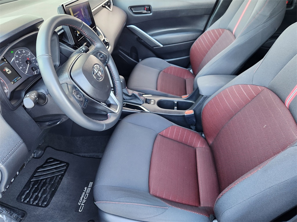 2024 Toyota Corolla Cross Hybrid Nightshade Black at Classic Chevrolet Galveston