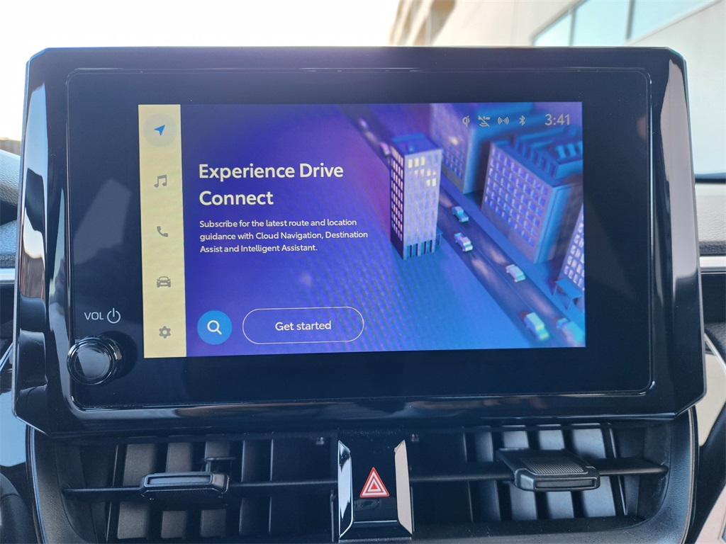 2024 Toyota Corolla Cross Hybrid Nightshade Black at Classic Chevrolet Galveston