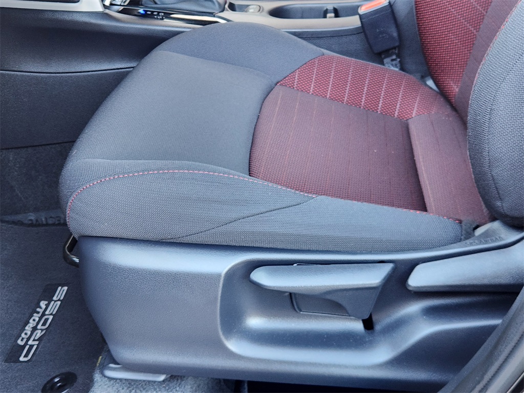 2024 Toyota Corolla Cross Hybrid Nightshade Black at Classic Chevrolet Galveston