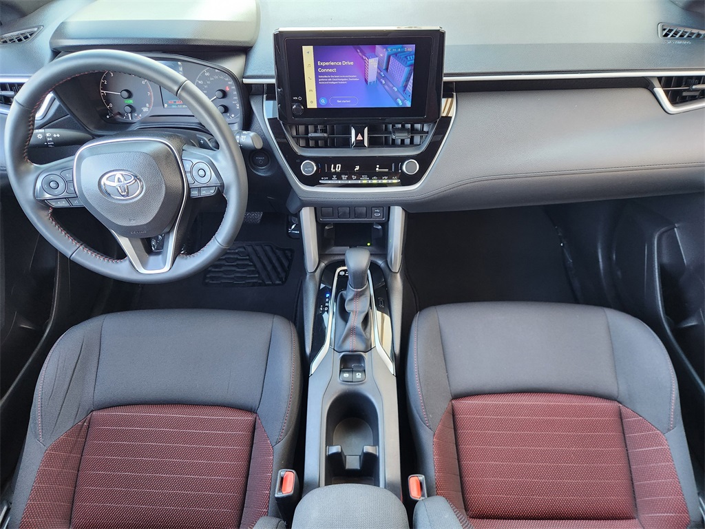 2024 Toyota Corolla Cross Hybrid Nightshade Black at Classic Chevrolet Galveston