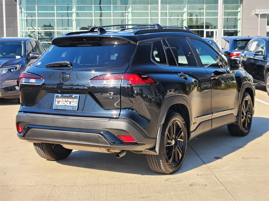 2024 Toyota Corolla Cross Hybrid Nightshade Black at Classic Chevrolet Galveston