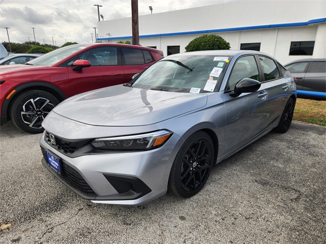 2024 Honda Civic Sport Silver at Emmons Autoplex